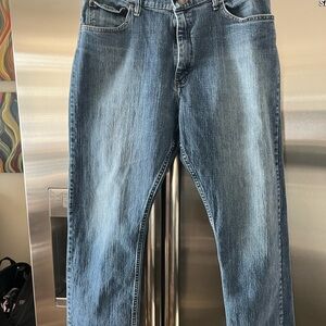 Wrangler Men's relaxed boot cut Blue Jeans